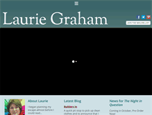 Tablet Screenshot of lauriegraham.com